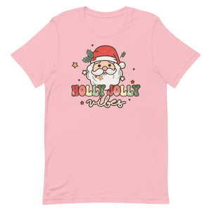 Holly Jolly Vibes Bella Canvas Unisex t-shirt