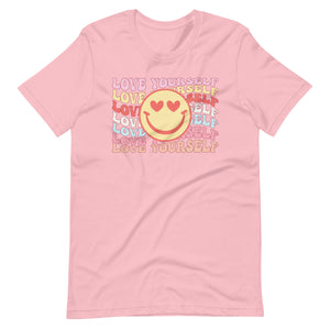 Love yourself more Bella Canvas Unisex t-shirt