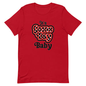 It's Game Day Baby Stars Red and Black Spirit Wear Unisex t-shirt