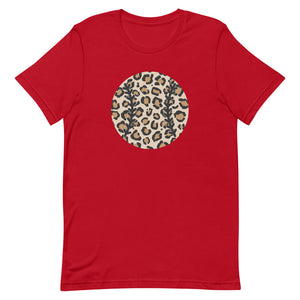 Leopard Baseball Bella Canvas Unisex t-shirt