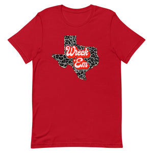 Wreck Em Texas Tech Bella Canvas Unisex t-shirt