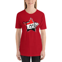 Load image into Gallery viewer, Distressed Tech Star Bella Canvas Unisex t-shirt
