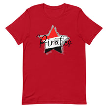 Load image into Gallery viewer, Distressed Pirates Star Bella Canvas Unisex t-shirt
