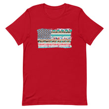 Load image into Gallery viewer, Vintage USA Flag Bella Canvas Unisex t-shirt
