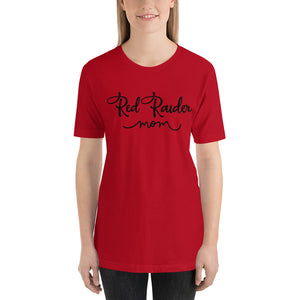 Red Raider Mom Bella Canvas Unisex t-shirt