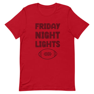 Friday Night Lights Football Bella Canvas Unisex t-shirt