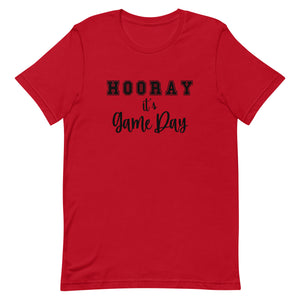 Hooray It's Game Day Bella Canvas Unisex t-shirt