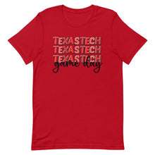 Load image into Gallery viewer, Texas Tech Game Day Bella Canva Unisex t-shirt
