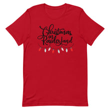 Load image into Gallery viewer, Christmas in Raider Land Unisex t-shirt
