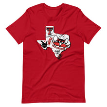 Load image into Gallery viewer, Texas Shaped Texas Tech Unisex t-shirt
