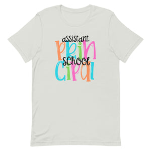 Colorful Assistant Principal Bella Canvas Unisex t-shirt