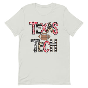 Texas Tech Football Bella Canvas Unisex t-shirt