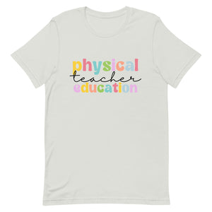 Physical Education Teacher Bella Canvas Unisex t-shirt
