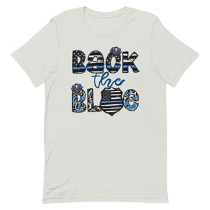 Back the Blue Bella Canvas Unisex t-shirt