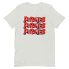 Load image into Gallery viewer, Pirates Bubble Letters Bella Canvas Unisex t-shirt
