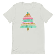 Load image into Gallery viewer, Pretty Rainbow Christmas Tee Unisex t-shirt
