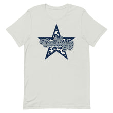 Load image into Gallery viewer, Dallas Leopard Star Cowboys Bella Canvas Unisex t-shirt
