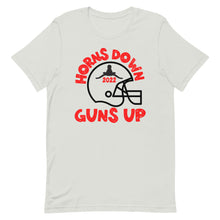 Load image into Gallery viewer, Horns Down guns Up Bella Canvas Unisex t-shirt

