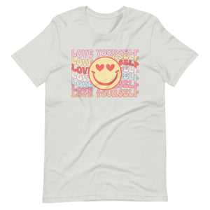 Love yourself more Bella Canvas Unisex t-shirt