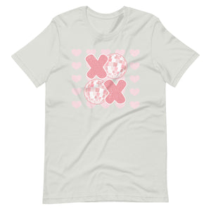 XOXO valentines bell canvas Unisex t-shirt