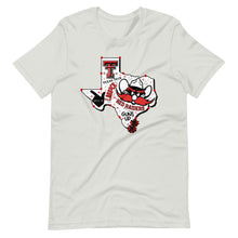 Load image into Gallery viewer, Texas Shaped Texas Tech Unisex t-shirt
