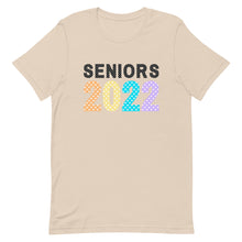 Load image into Gallery viewer, Seniors 2022 Star Font Bella Canvas Short-sleeve unisex t-shirt
