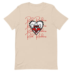 Red Raiders Texas Tech Bella Canvas Unisex t-shirt