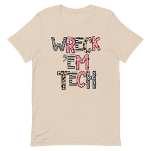 Wreck 'Em Tech Bella Canvas Unisex t-shirt