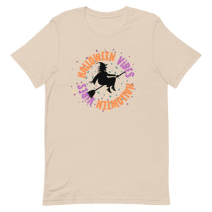 Halloween Vibes Witch Bella Canvas Unisex t-shirt