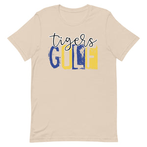 Tigers Golf Bella Canvas Unisex t-shirt