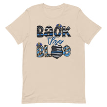 Load image into Gallery viewer, Back the Blue Bella Canvas Unisex t-shirt
