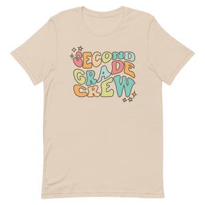 Second Grade Crew Bella Canvas Unisex t-shirt