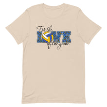 Load image into Gallery viewer, For the Love of the Game Volleyball Bella Canvas Unisex t-shirt

