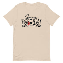 Load image into Gallery viewer, Soccer Mom Mini Heart Bella Canvas Unisex t-shirt
