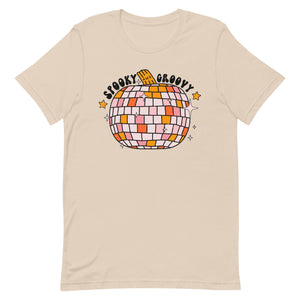 Groovy and Spooky Halloween Unisex t-shirt