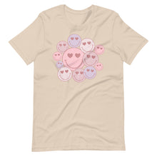 Load image into Gallery viewer, Happy Eyes Smiley Face Bella Canvas Unisex t-shirt
