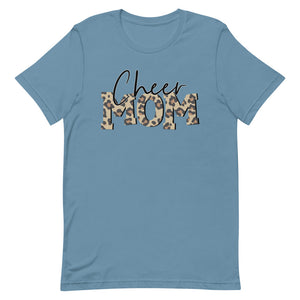 Leopard Cheer Mom Bella Canvas Unisex t-shirt