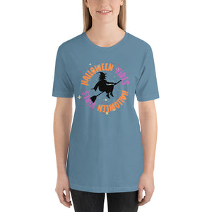 Halloween Vibes Witch Bella Canvas Unisex t-shirt