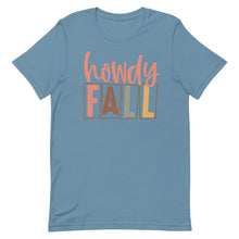 Load image into Gallery viewer, Howdy Fall Bella Canvas Unisex t-shirt
