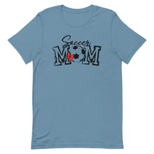 Load image into Gallery viewer, Soccer Mom Mini Heart Bella Canvas Unisex t-shirt
