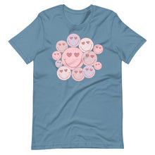 Load image into Gallery viewer, Happy Eyes Smiley Face Bella Canvas Unisex t-shirt
