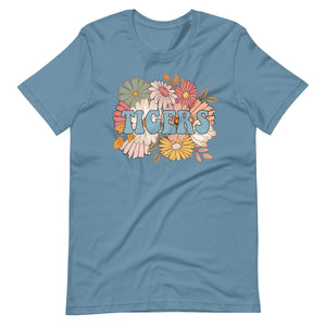 Floral Tigers Bella Canvas Unisex t-shirt