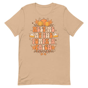 Meet Me at the Pumpkin Patch Unisex t-shirt