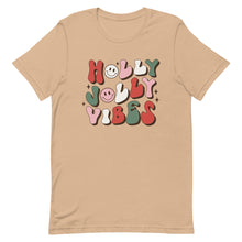 Load image into Gallery viewer, Holly Jolly Vibes Bella Canvas Unisex t-shirt
