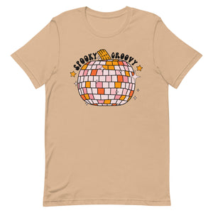 Groovy and Spooky Halloween Unisex t-shirt