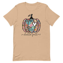 Load image into Gallery viewer, Hello Fall Pretty Pumpkin Unisex t-shirt
