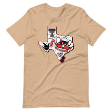 Load image into Gallery viewer, Texas Shaped Texas Tech Unisex t-shirt
