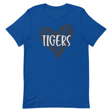 Load image into Gallery viewer, Tigers Leopard Heart Bella Canva Unisex t-shirt
