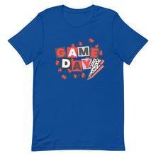 Load image into Gallery viewer, Game Day Red Eclectic Bella Canvas Unisex t-shirt
