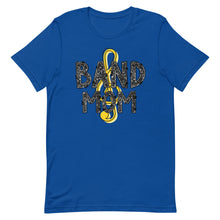 Load image into Gallery viewer, Band Mom Faux Glitter Letters Unisex t-shirt
